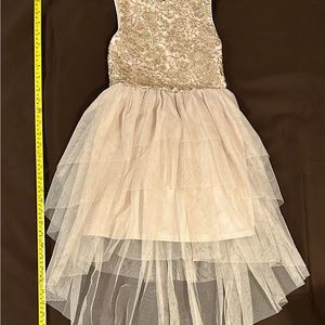 Lilt girls Dress, Size 7. Top: Sequins & Mesh NWOT